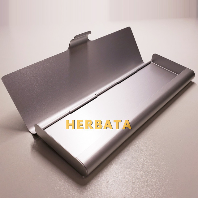 High-grade Aluminum Box Large-capacity Stationery Box Metal Multi